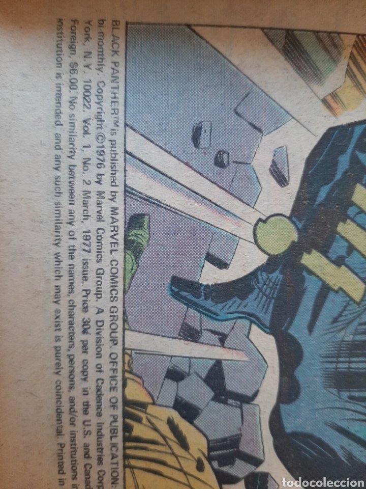 C&oacute;mics: MARVEL Black Panther 1977 #2 - Foto 4