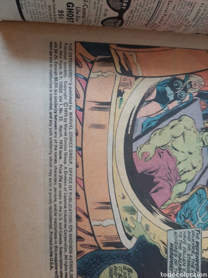 C&oacute;mics: MARVEL The Defenders 1976 #33 - Foto 2