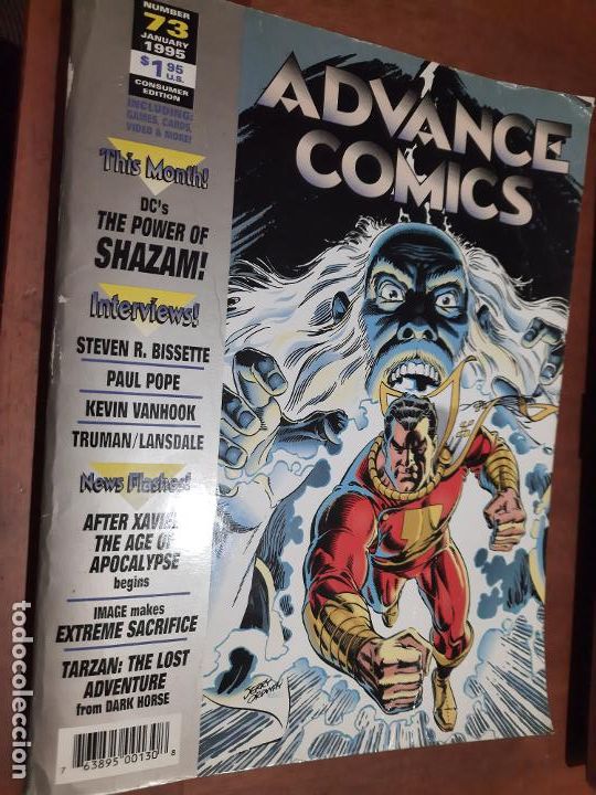 Comics: ADVANCE COMICS 73. EN INGL&Eacute;S. CAT&Aacute;LOGO DE COMICS EDITADOS EN EE.UU. GRAN TOMO. BUEN ESTADO