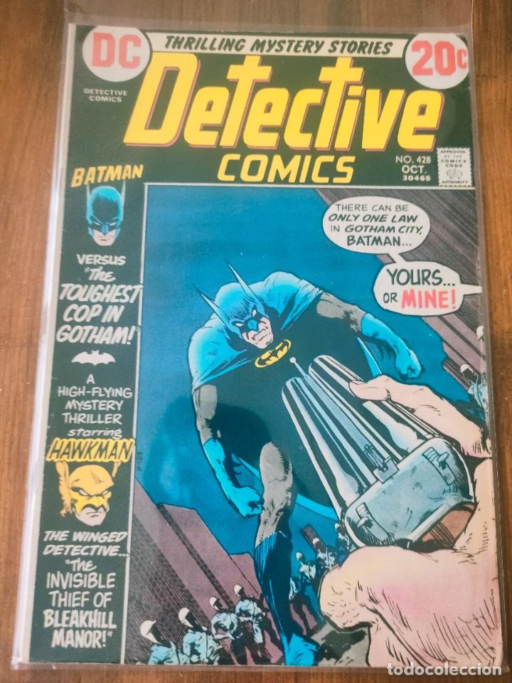C&oacute;mics: Batman Detective Comics 428 vol 1 DC 1972 Hawkman - Foto 1