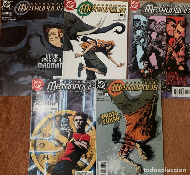 C&oacute;mics: LOTE 5 DC SUPERMAN METROPOLIS EN INGL&Eacute;S - Foto 1