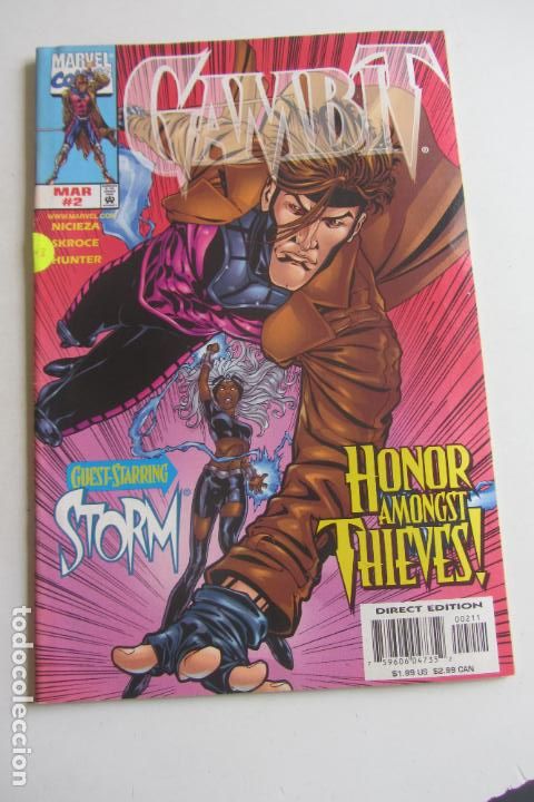 C&oacute;mics: GAMBIT. VOL 2 N&ordm; 2 MARVEL COMICS ORIGINAL USA arx176 - Foto 1