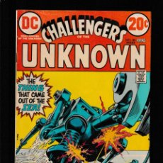 Comics: CHALLENGERS OF THE UNKNOWN 80 - DC 1973 FN/VFN / JACK KIRBY. Lote 334516558