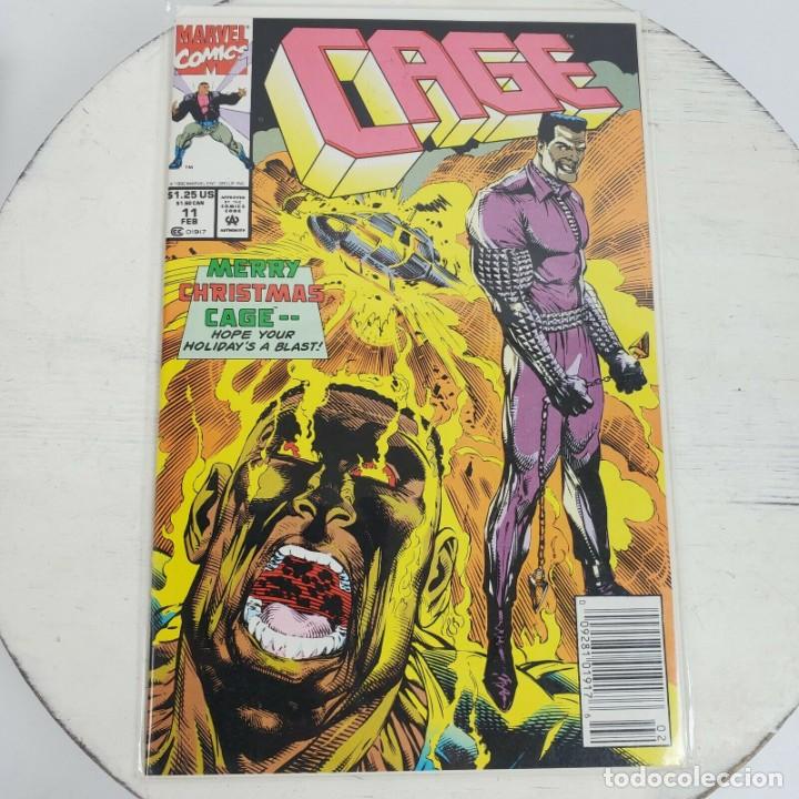 C&oacute;mics: Cage 11. Marvel Comics. February 1992. POWER MAN. - Foto 1
