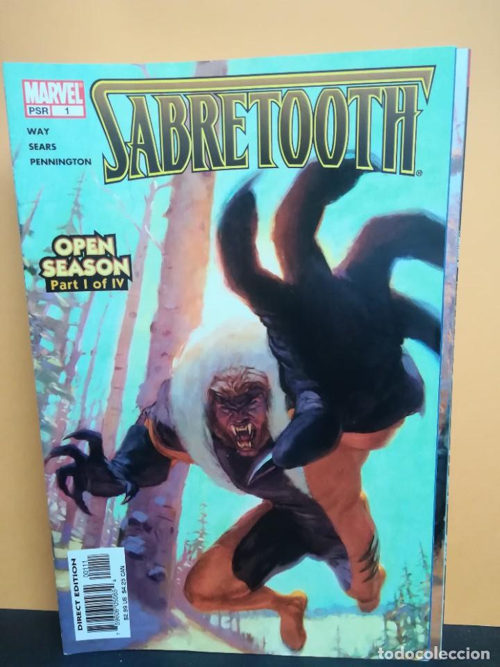 C&oacute;mics: SABRETOOTH . N&ordm; 1 (DE 4). MARVEL COMICS USA. 2004. FN - Foto 1