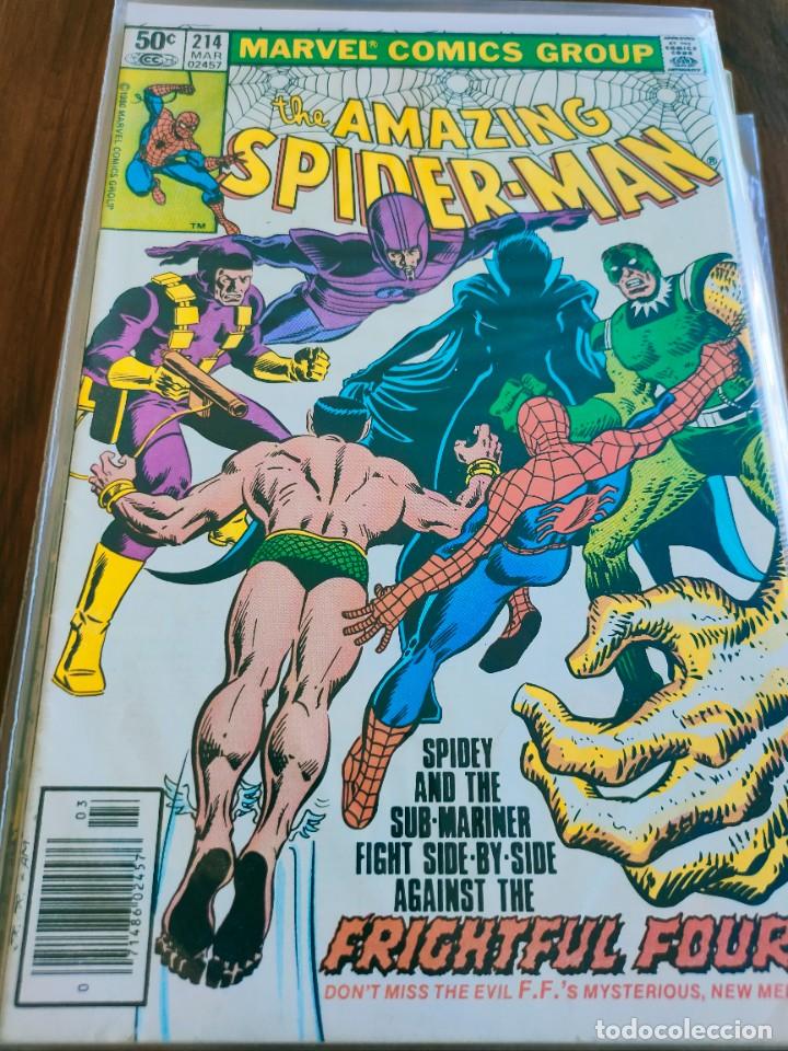 the amazing spiderman 214 vol 1 marvel (1963 se - Compra venta en  todocoleccion