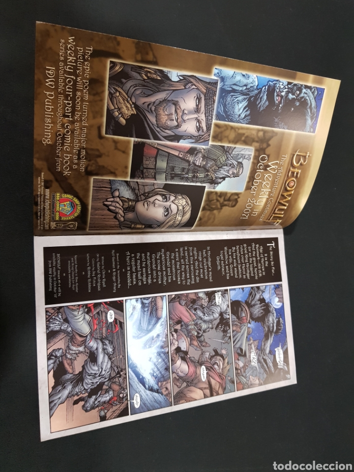 C&oacute;mics: Beowulf Edici&oacute;n Exclusiva Comicon 2007 IDW. EN INGL&Eacute;S - Foto 2