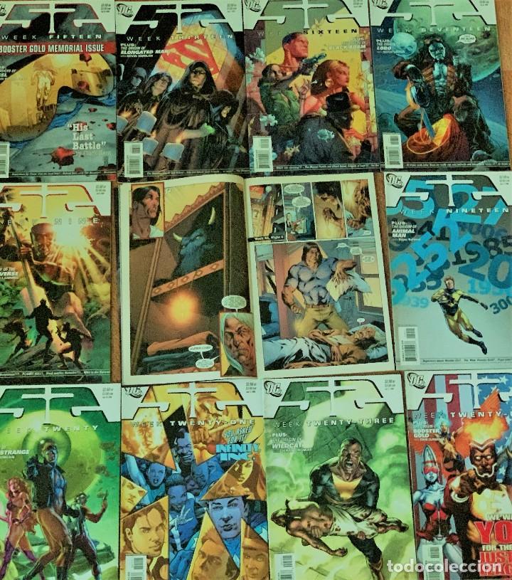 Comics: LOTE 11 NUMEROS DE 52 LA SERIE DE DC COMICS MUY DE COLECCIONISTAS