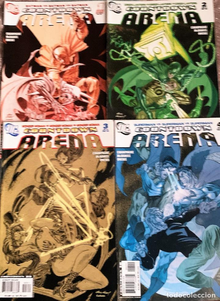 Comics: lote MINISERIE DC COMICS COUNTDOWN ARENA ESPECIAL COLECCIONISTAS miniserie de 4