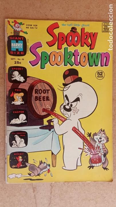 C&oacute;mics: SPOOKY SPOOKTOWN N&ordm; 45 SEPTEMBER 1972 - Foto 1