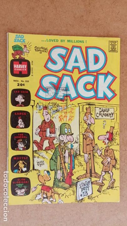 C&oacute;mics: SAD SACK N&ordm; 235 - NOVEMBER 1973 - HARVEY C&Oacute;MICS - Foto 1