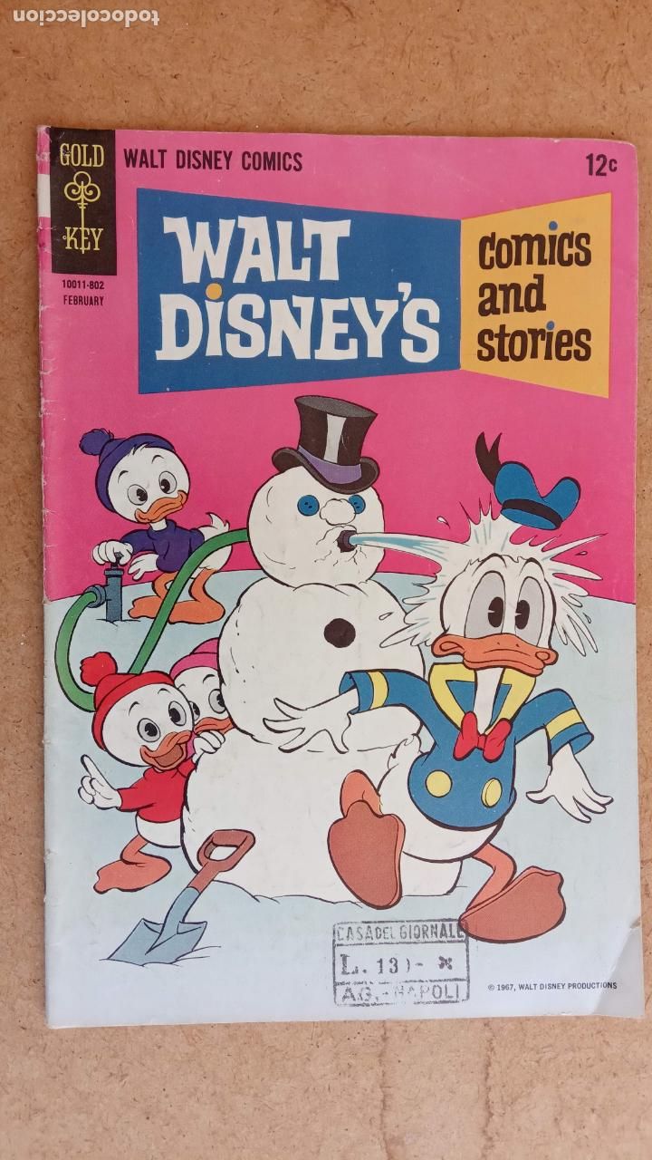 C&oacute;mics: WALT DISNEY C&Oacute;MICS - WALT DISNEY'S C&Oacute;MICS AND STORIES N&ordm; FEBRUARY 1968 - VOL 28 - N&ordm; 5