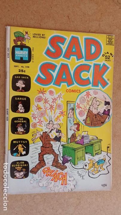 C&oacute;mics: SAD SACK N&ordm; 228 - SEPTEMBER 1972 - HARVEY C&Oacute;MICS - Foto 1
