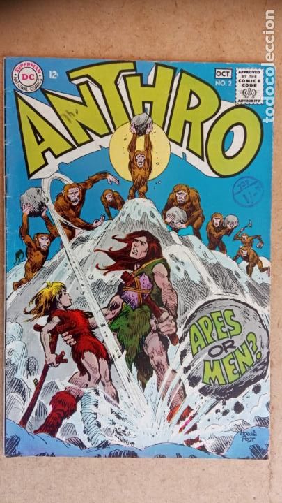 C&oacute;mics: ANTHRO N&ordm; 2 - SEP-OCT. 1968 - DC C&Oacute;MICS - Foto 1