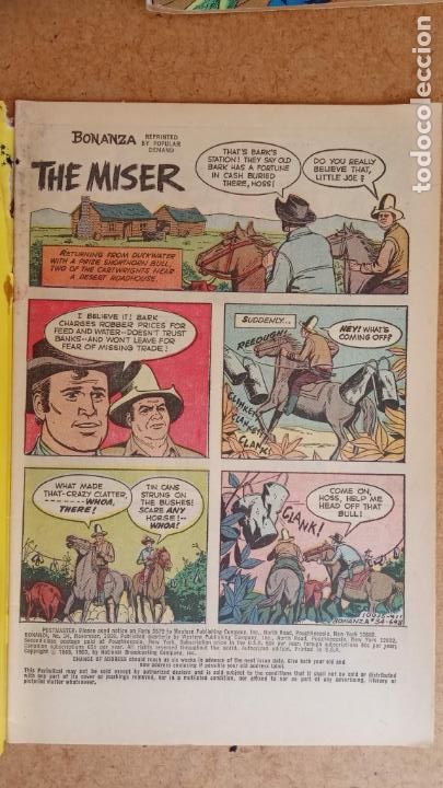 C&oacute;mics: BONANZA N&ordm; 34 NOVEMBER 1969 - Foto 2