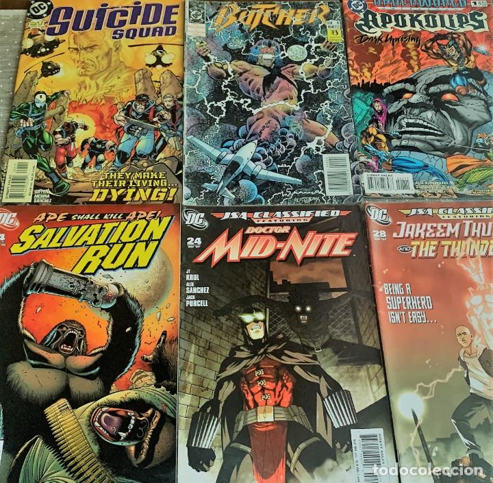 Comics: LOTE 6 DC COMICS CON EL N&ordm; 1 DE ESCUADRON SUICIDA ORIGINAL USA