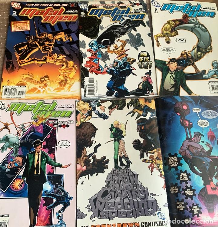 Comics: LOTE 5 COMICS METAL MEN ORIGINAL USA MUY RARO EN ESPA&Ntilde;A
