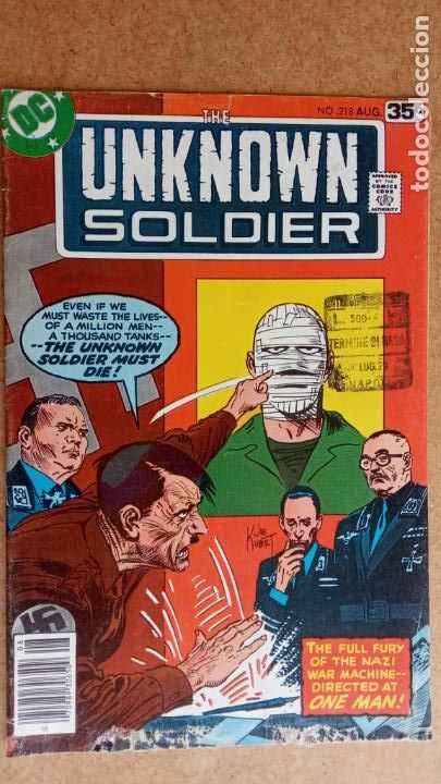 C&oacute;mics: THE UNKNOWN SOLDIER N&ordm; 218 - AUGUST 1978 - DC - Foto 1