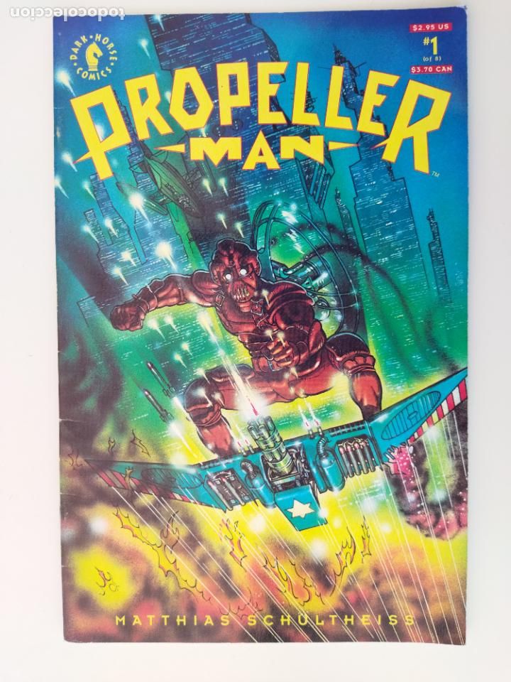 C&oacute;mics: PROPELLER MAN - PROPELLERMAN N&ordm; 1 - DARK HORSE COMICS - 1993 - Foto 1