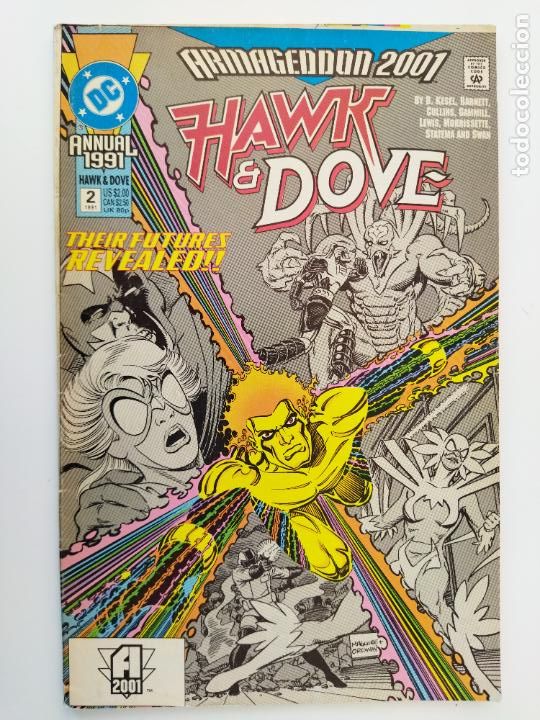 C&oacute;mics: ARMAGEDON 2001 - HAWK & DOVE N&ordm; 2 - 1991 - 68 PGS. - Foto 1