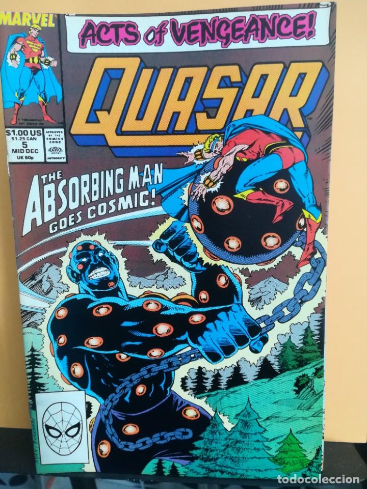 C&oacute;mics: QUASAR. N&ordm; 5. MARVEL COMICS USA. 1989. VFN. - Foto 1