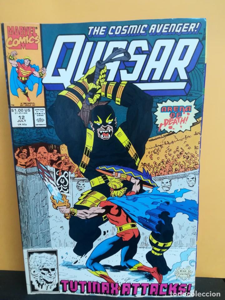 C&oacute;mics: QUASAR. N&ordm; 12. MARVEL COMICS USA. 1990. VFN. - Foto 1