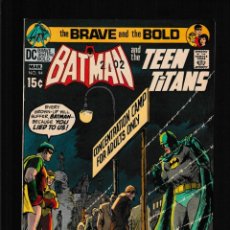 Cómics: BRAVE AND BOLD 94 BATMAN AND THE TEEN TITANS - DC 1971 VFN. Lote 340914623