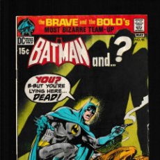 Cómics: BRAVE AND BOLD 95 BATMAN AND ? - DC 1971 VG-. Lote 340914718