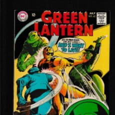 Cómics: GREEN LANTERN 62 - DC 1968 VFN. Lote 341121408
