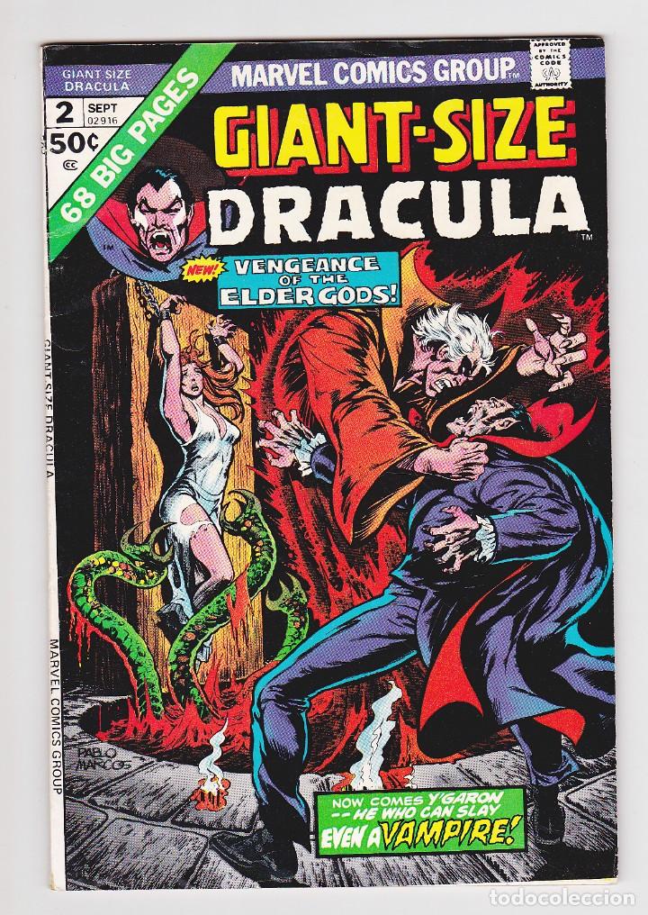 C&oacute;mics: Giant Size Dracula (1974) #2 (Marvel, USA) / FN- (5.5)