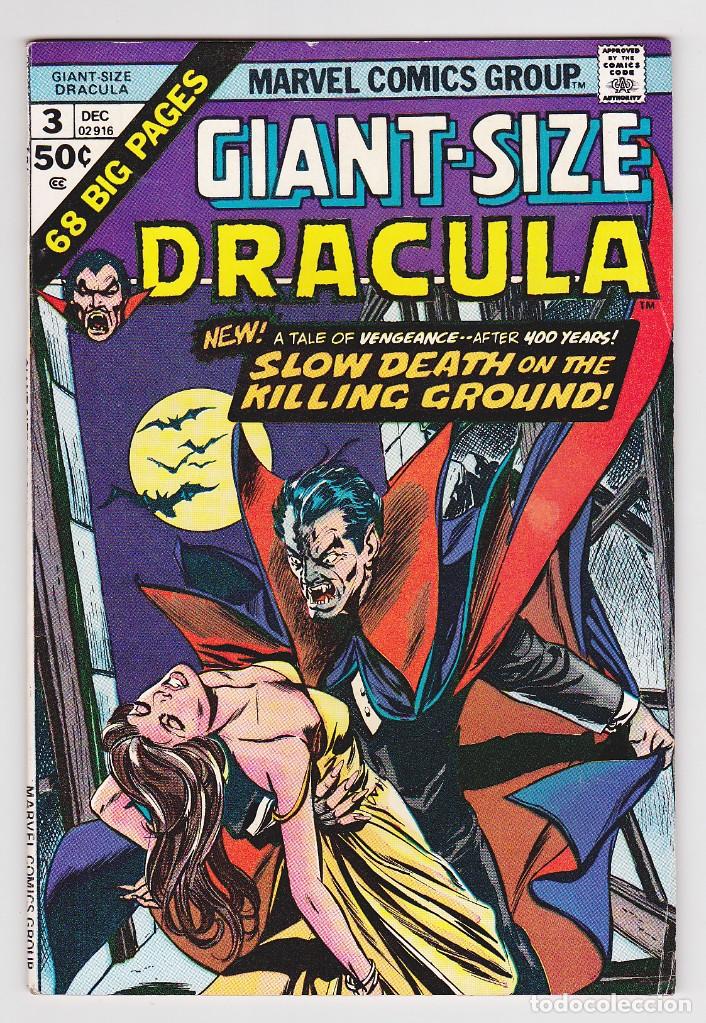 C&oacute;mics: Giant Size Dracula (1974) #3 (Marvel, USA) / FN- (5.5)