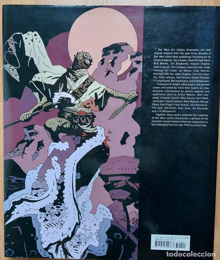 C&oacute;mics: STAR WARS ART COMICS. LIBRO DE ILUSTRACIONES DE LA SAGA. - Foto 2