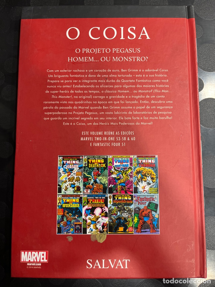 C&oacute;mics: OS HEROIS MAIS PODEROSOS DA MARVEL N.32 O COISA : O PROJETO PEGASUS ( 2016 ) - Foto 2