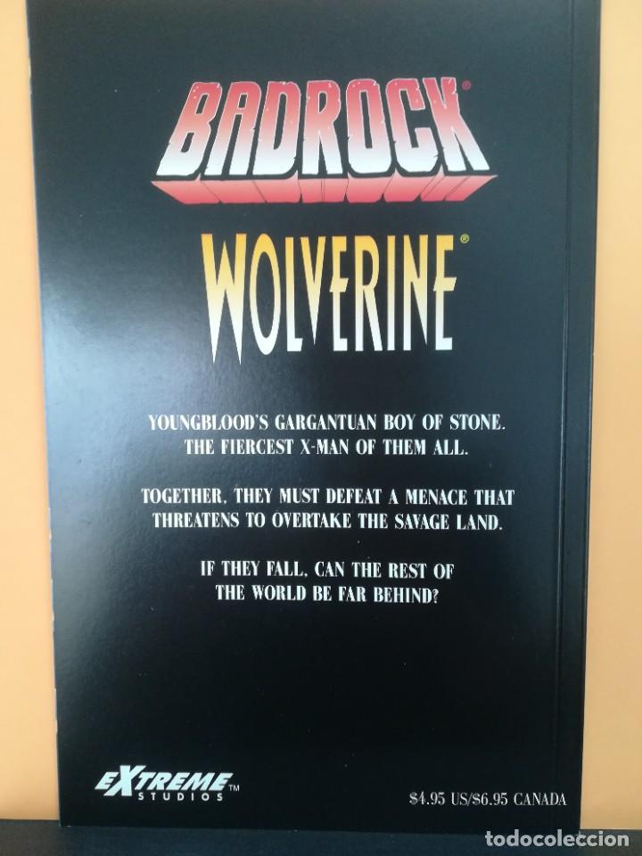 C&oacute;mics: BADROCK/WOLVERINE. N&ordm; 1. MARVEL COMICS USA 1996 - Foto 2