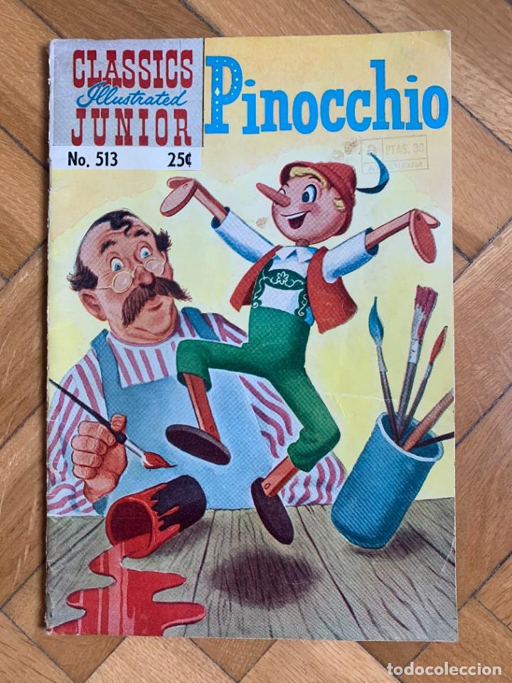 C&oacute;mics: Classics Illustrated Junior n&ordm; 513: Pinocchio - D8 - Foto 1