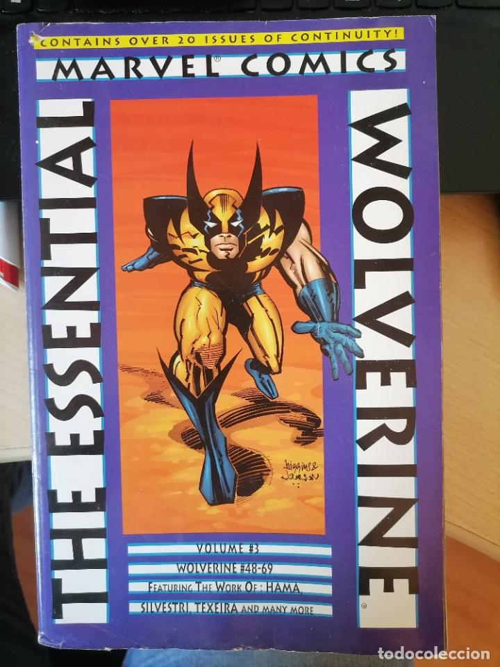 C&oacute;mics: The Essential Wolverine 3. Primera Edici&oacute;n. Marvel. En Ingl&eacute;s. - Foto 1