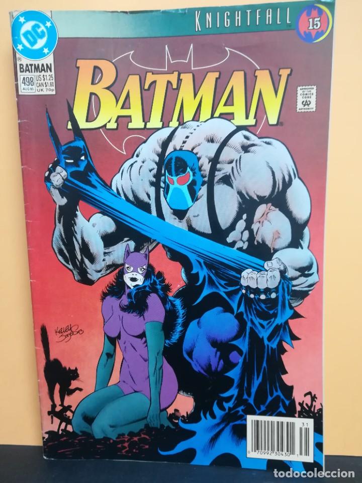 C&oacute;mics: BATMAN. N&ordm; 498. COMICS DC. USA. 1993. VG - Foto 1