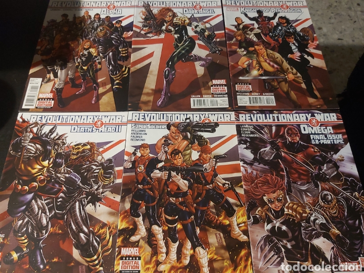 C&oacute;mics: REVOLUTIONARY WAR ALPHA Y OMEGA + 4 ESPECIALES. MARVEL COMICS. - Foto 1