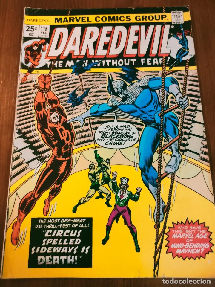 C&oacute;mics: Daredevil 118 vol 1 Marvel 1975 - Foto 1
