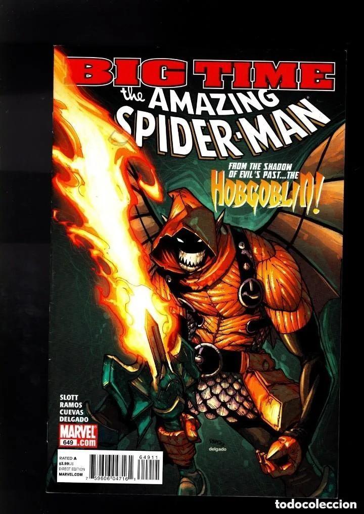 C&oacute;mics: AMAZING SPIDERMAN 649 SPIDER MAN USA NO FORUM NO PANINI NO VERTICE 1ST NEW HOBGOBLIN