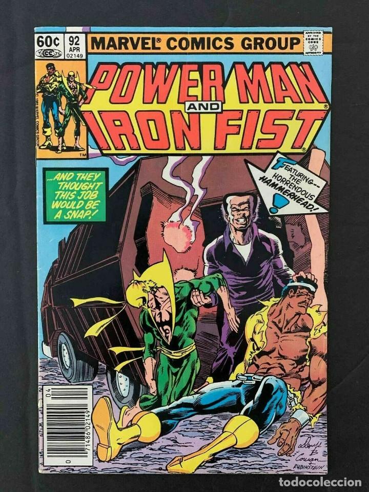 C&oacute;mics: POWER MAN AND IRON FIST #92 MARVEL COMICS - Foto 1
