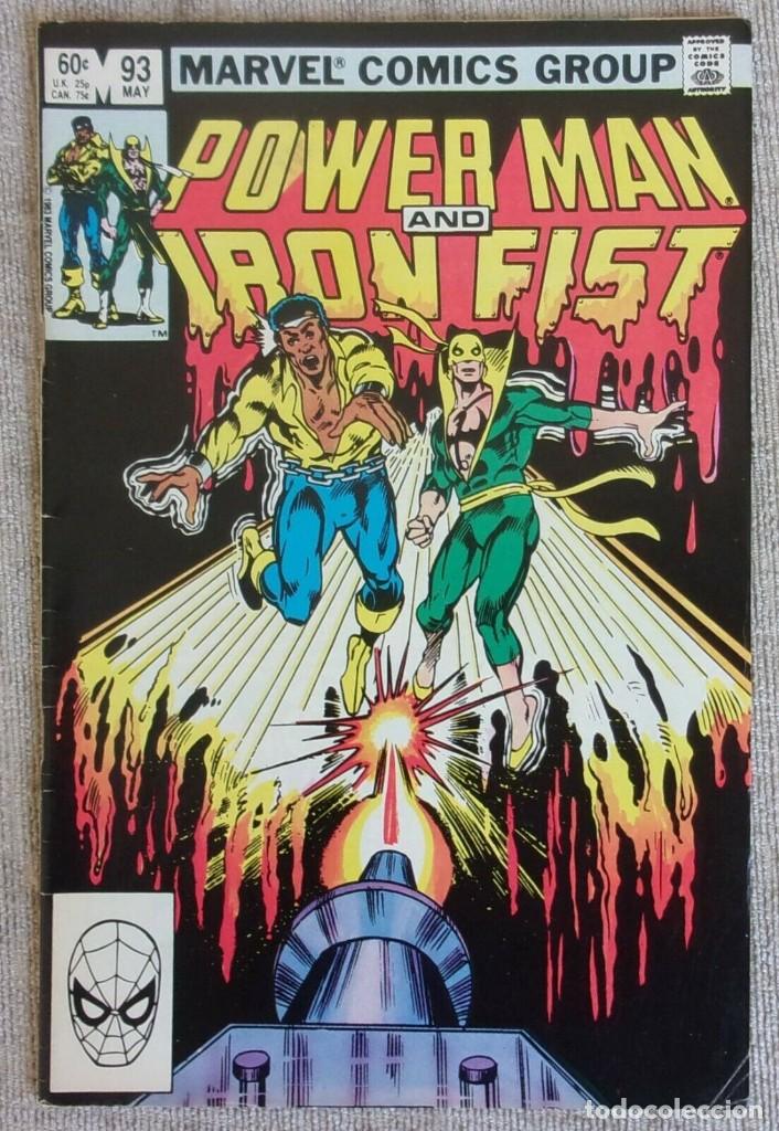 C&oacute;mics: POWER MAN AND IRON FIST #93 MARVEL COMICS - Foto 1
