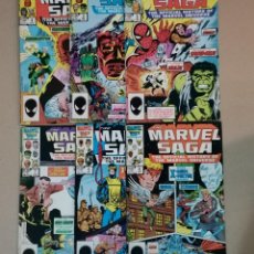 Cómics: MARVEL SAGA THE OFFICIAL HISTORY OF THE MARVEL UNIVERSE VOL 1 #2 A #7 (1985–1987) (ORIGINALES USA). Lote 348416103