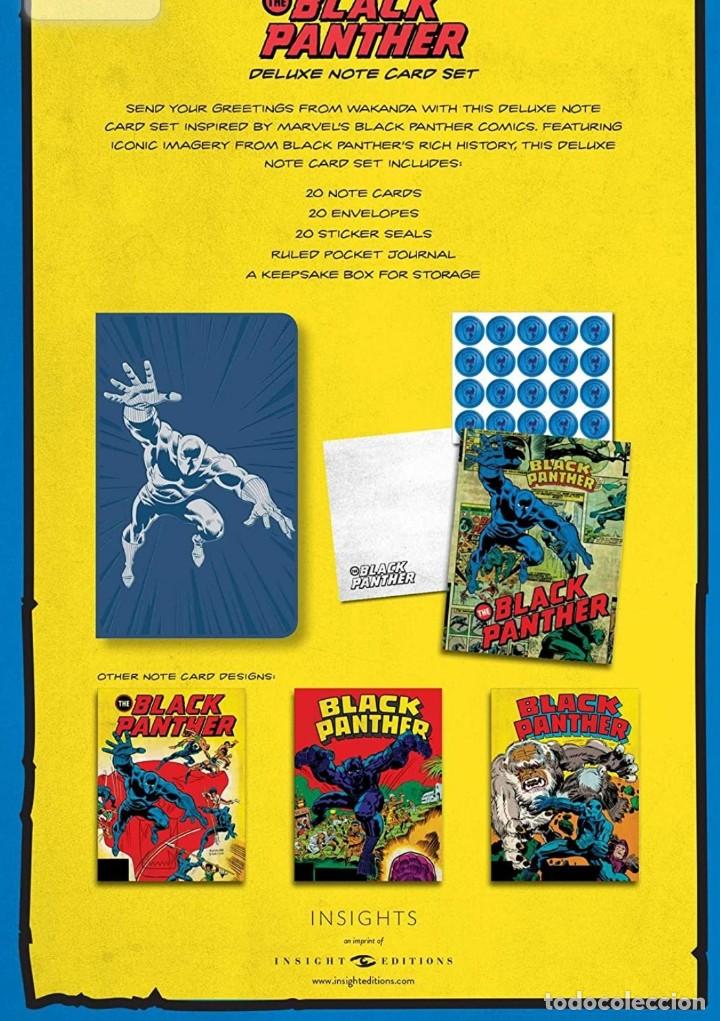 C&oacute;mics: Marvel Comics: Black Panther Deluxe Note Card Set - Foto 6