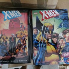 Cómics: X-MEN BY CHRIS CLAREMONT & JIM LEE MARVEL OMNIBUS VOL. 1 Y 2 HC NUEVOS PRECINTADOS. Lote 350224479