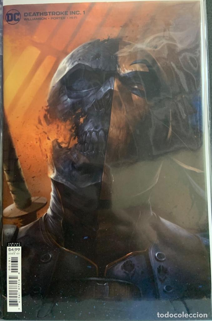 C&oacute;mics: Deathstroke 1 variant cover - Foto 1