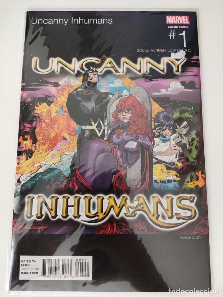 Fumetti: Uncanny Inhumans 1 Marvel 2015 Hip Hop