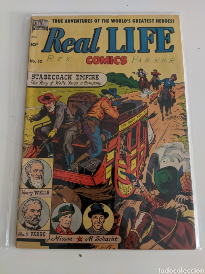 C&oacute;mics: Real Life 53 Standard Comics 1950 - Foto 1