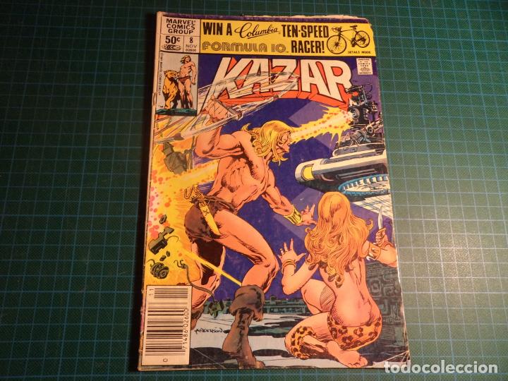 C&oacute;mics: Kazar. N&deg;8. Marvel. Con se&ntilde;ales de uso. - Foto 1