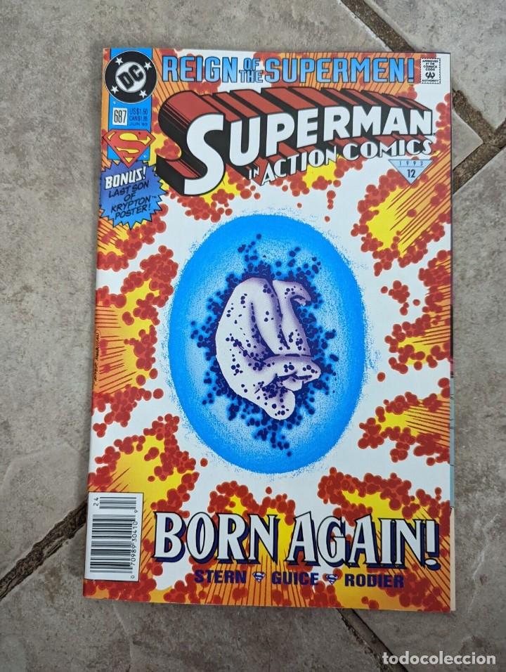 C&oacute;mics: ACTION COMICS #687 (1993) DC COMICS Superman - Foto 1